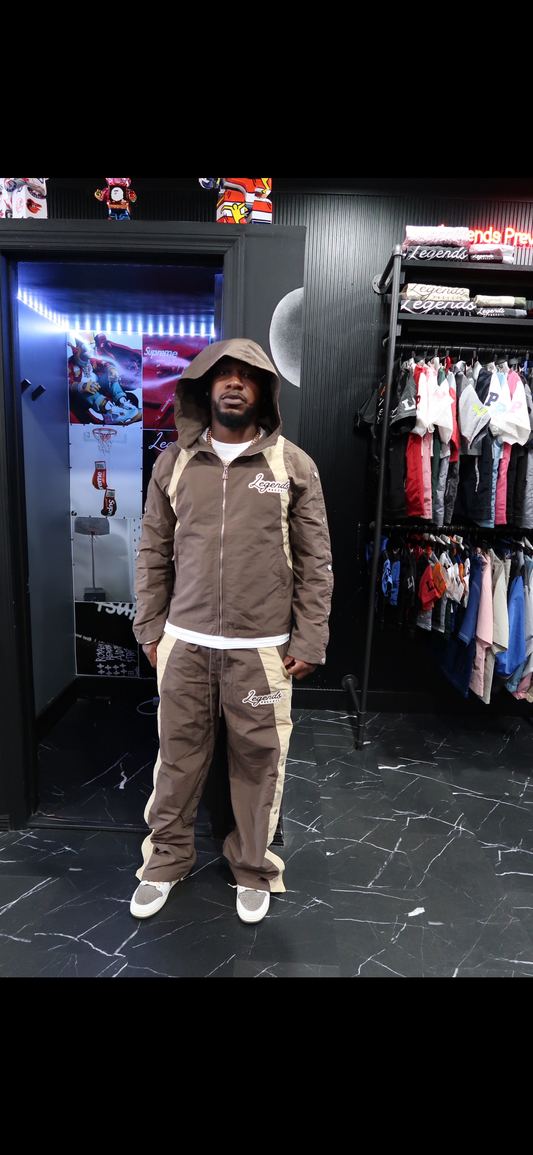 Swishy Brown/Cream Set