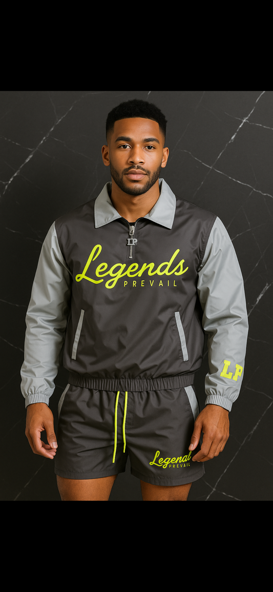 LP Windbreaker Set Lime Green