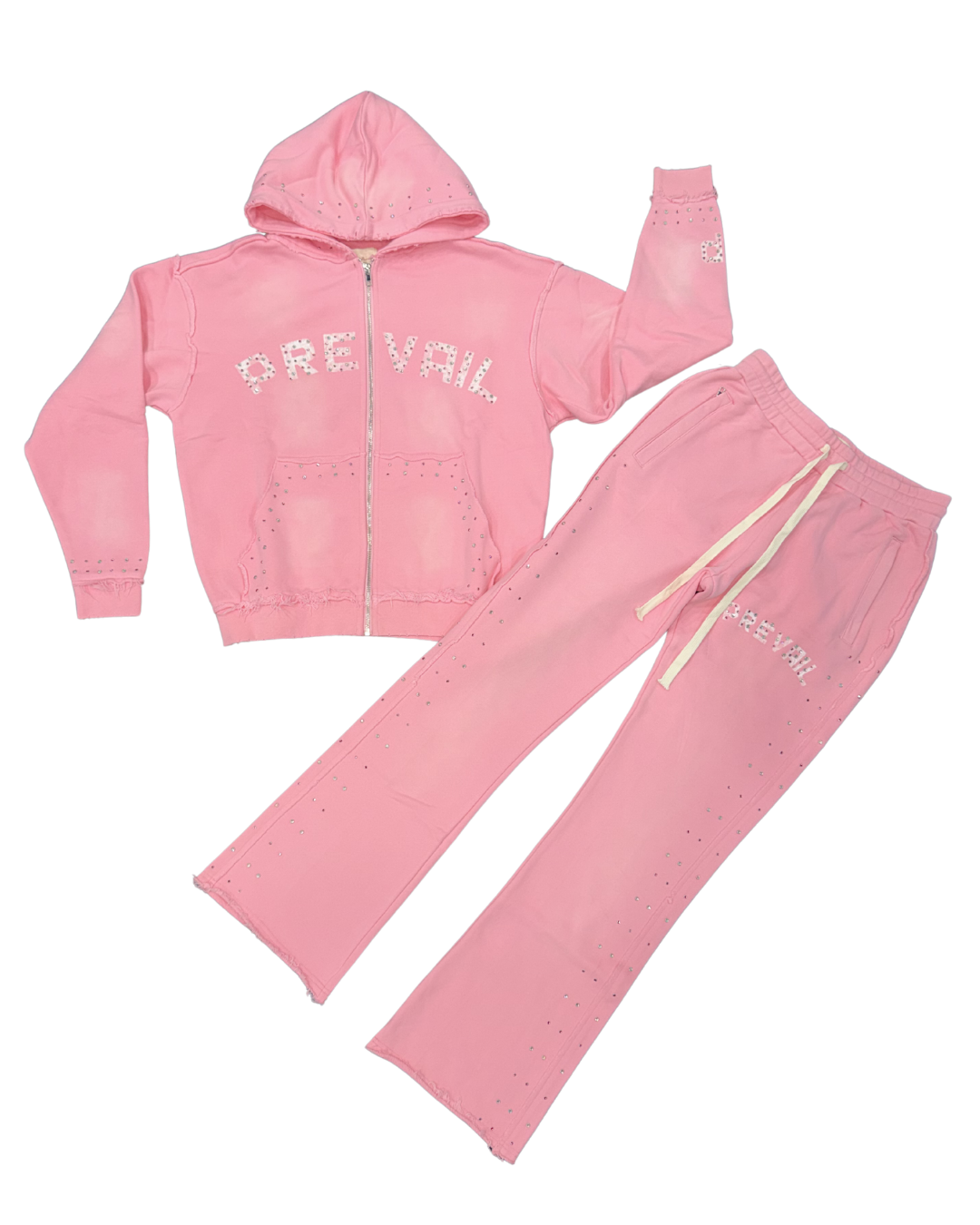 LP RHINESTONE SUIT - BUBBLEGUM