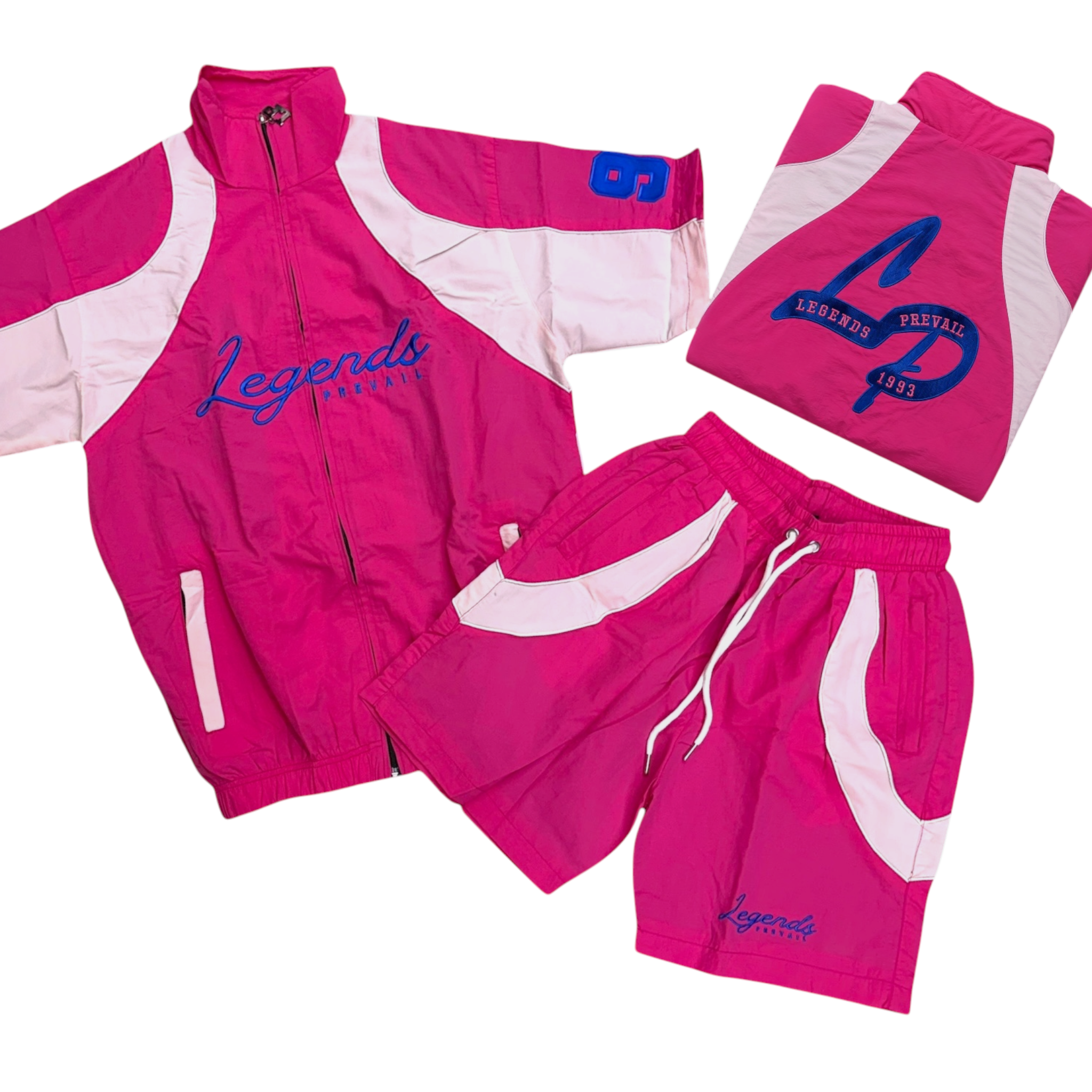 Hot Pink Crinkle Set