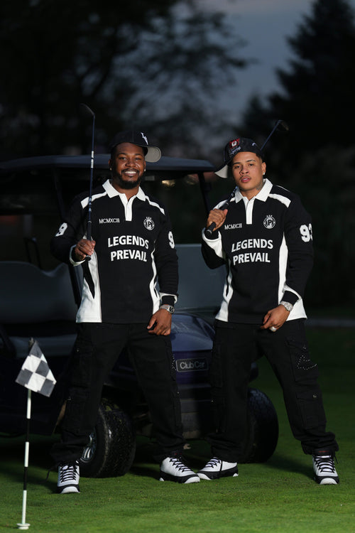 Black Rugby Polo