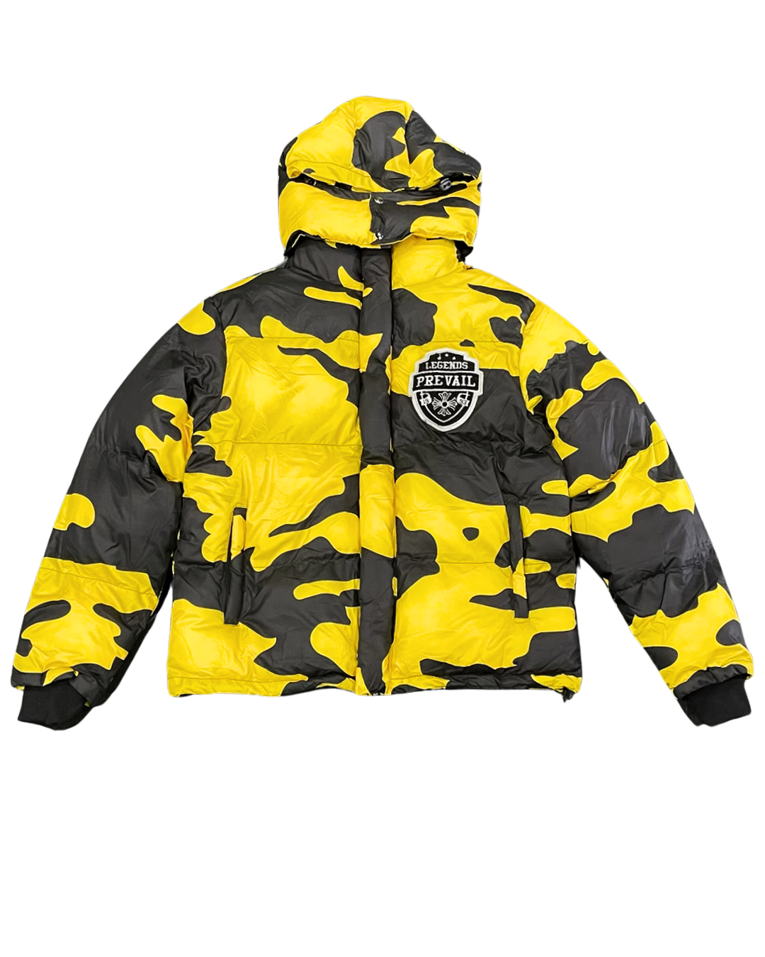 LP PUFFER - YELLOW CAMO