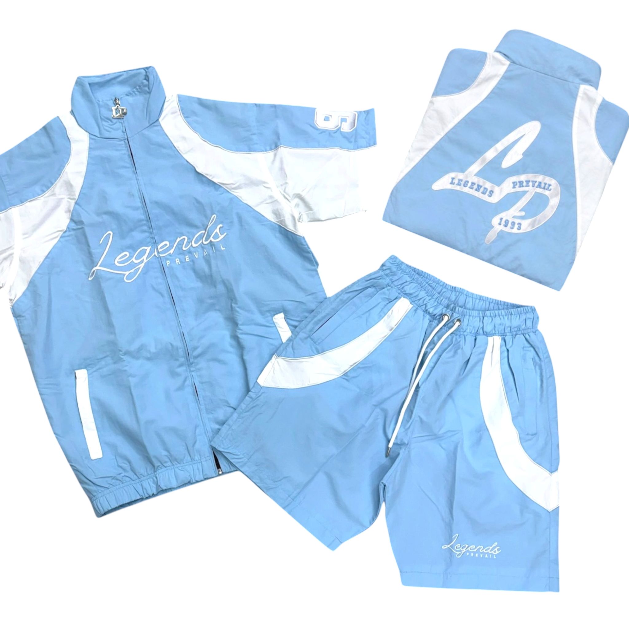Sky Blue LP Crinkle Set