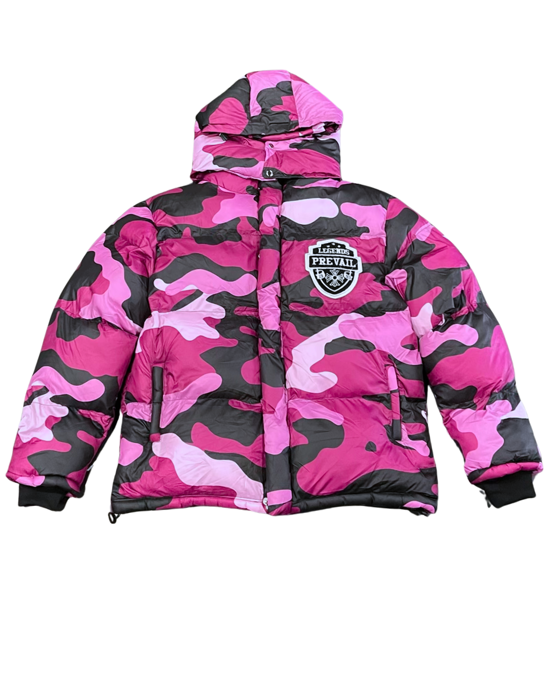 LP PUFFER - PURPLE CAMO