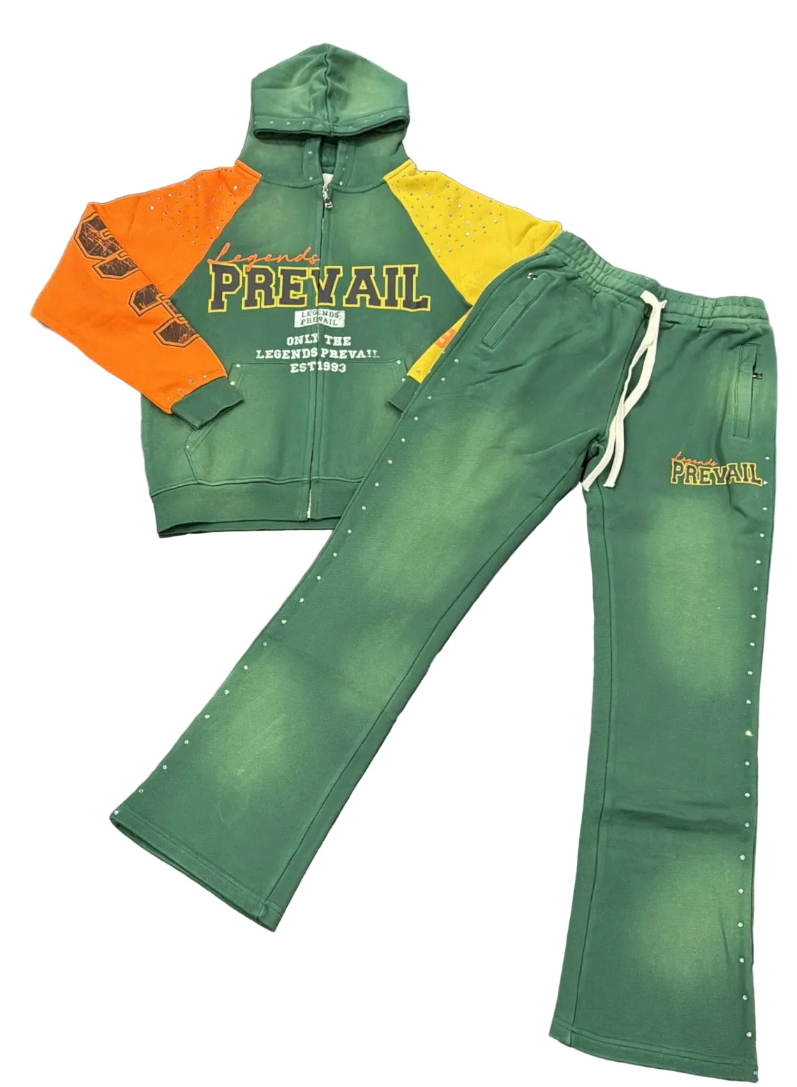 LP COLOR BLOCK SET GREEN-ORANGE