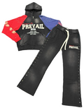 LP COLOR BLOCK SET RED-BLUE