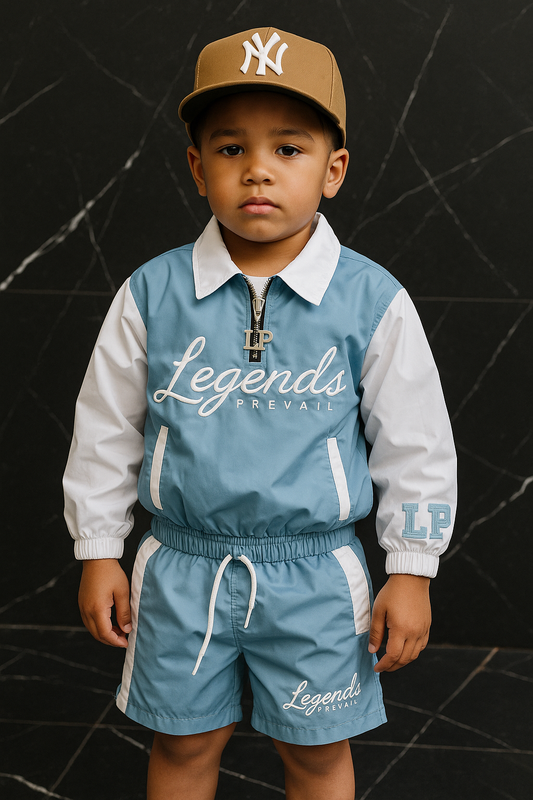 Kids Windbreaker Set Sky Blue