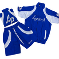 Royal/Blue Crinkle Set