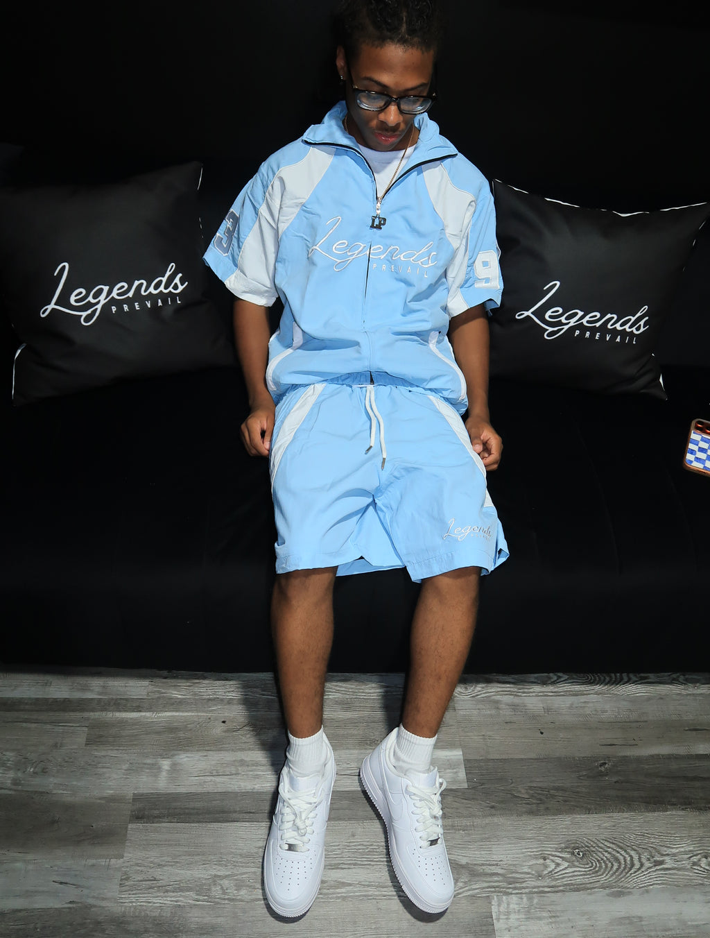 Sky Blue LP Crinkle Set