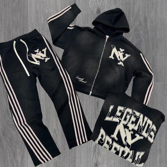 Legends Prevail Black NY Sweatsuit