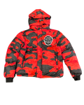 LP PUFFER - RED CAMO