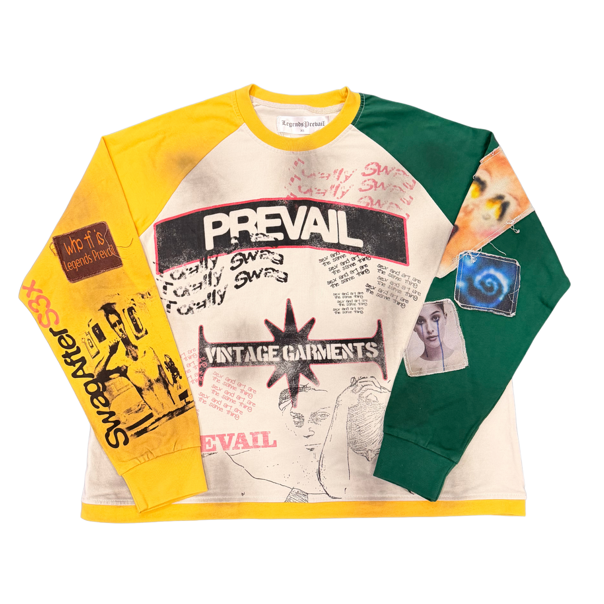 Swag Color Block Long Sleeve