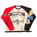 Swag Color Block Long Sleeve - Black / Red