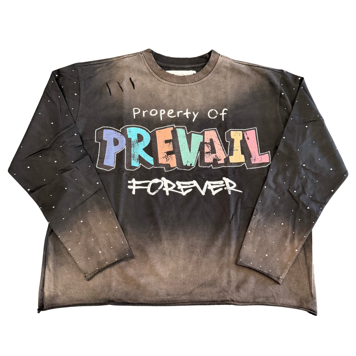 Black Color Block Long Sleeve